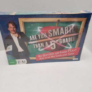 New Sealed Are you smarter than a 5th grader Board game Gift 8+ 2009